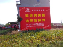 都安墙体广告影响褪色的因素