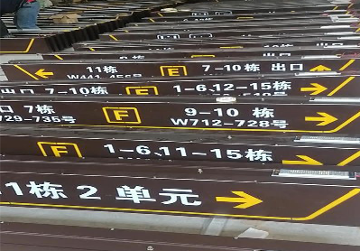 都安广告标识中，常见的几种安装方式。