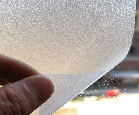 都安玻璃门外面粘广告用什么材料好？